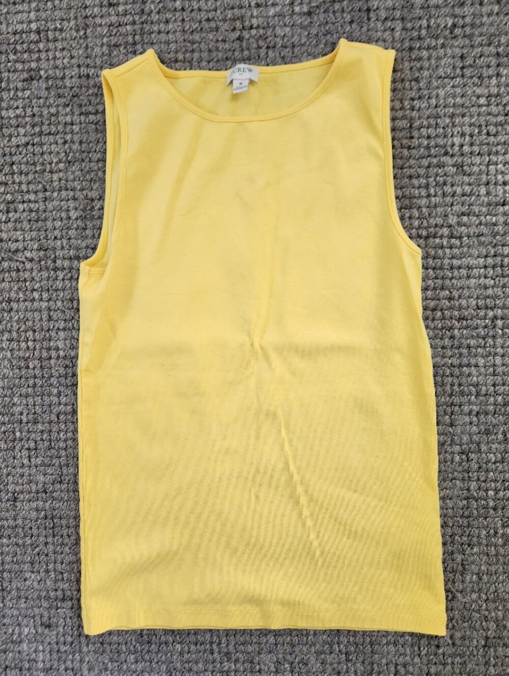 J. Crew Factory Bright Yellow Sleeveless Tank